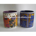 14oz ceramic coffee mug with full around decoration